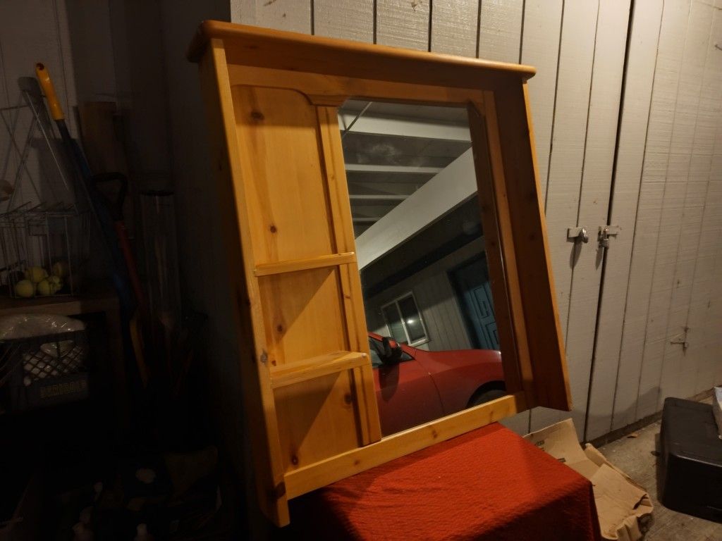 Top Shelf Dresser Mirror