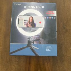Vivitar 8” Ring Light NEW 