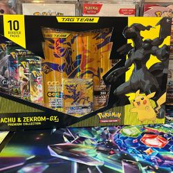 Pikachu & Zekrom - GX premium Collection Box