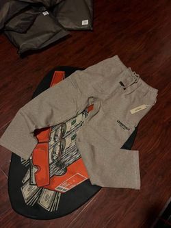 Dark Oat Uncuffed Essentials Sweats