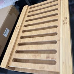 Bamboo cutting board/drainage rack