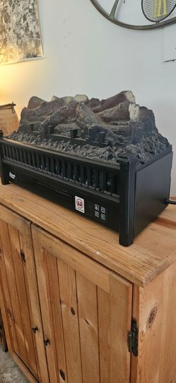 Electric Fireplace Log Insert Heater