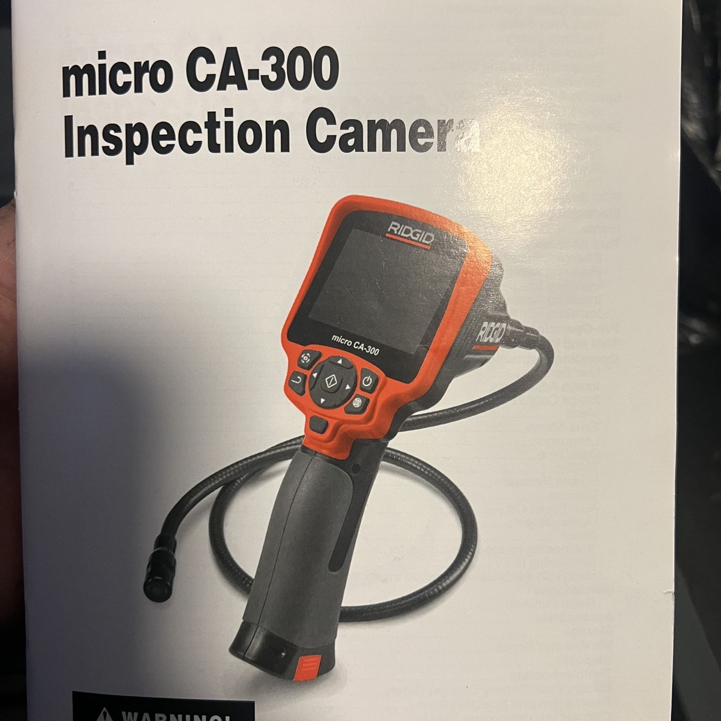 Caméra d'inspection micro CA-300