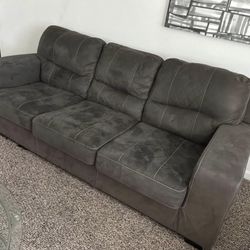 gray couches 