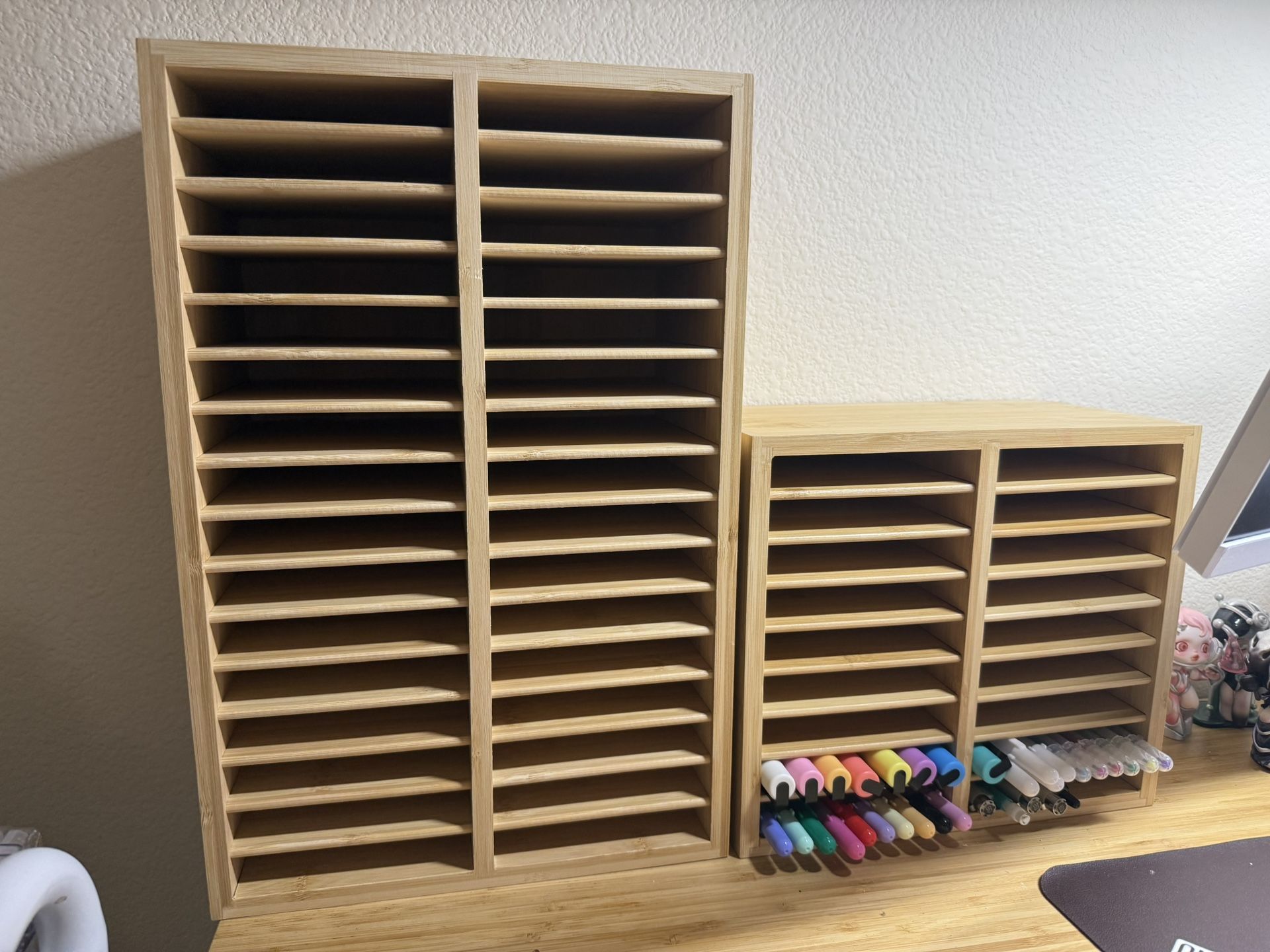 Ohuhu Bamboo Marker Organizer 
