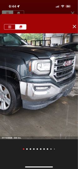 16 18 SIERRA BUMPER