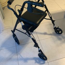Medline  Black Adult Walker 