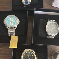 Collection Of Invicta watches 
