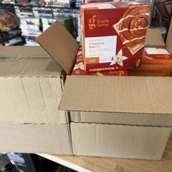 Good & Gather Cinnamon Bun Coffee K Cups 16 Ct Light Roast BB 01/2027 Lot Of 256  Start your day with the 16-Count Naturally Flavored Cinnamon Bun wit