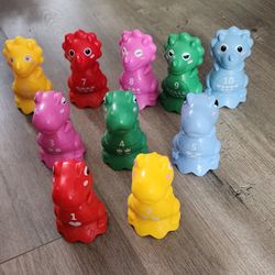 Stacking Dinosaur Toys,Counting Shape 