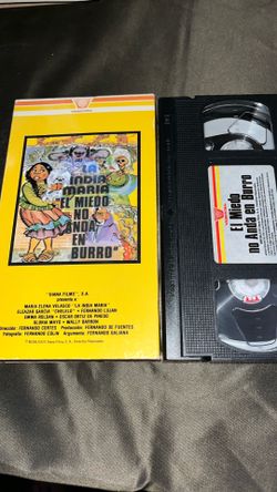 La India Maria vhs movie espanol $10