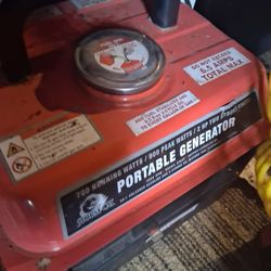 Small portable generator