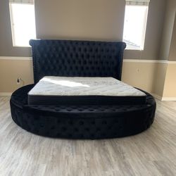 New In Box King Bed Frame+Mattress (Read Description Below)