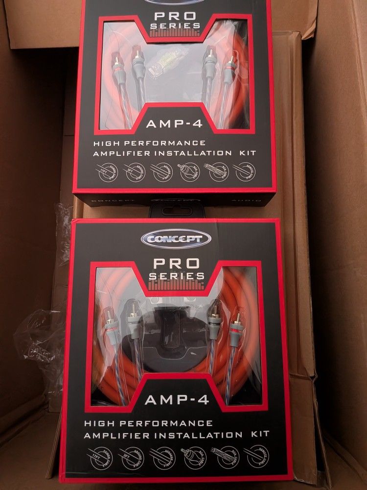 4 Gauge Amplifier Installation Kits