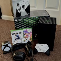 🎮 Xbox X Series + Accessories & Games - Complete Bundle 🟩