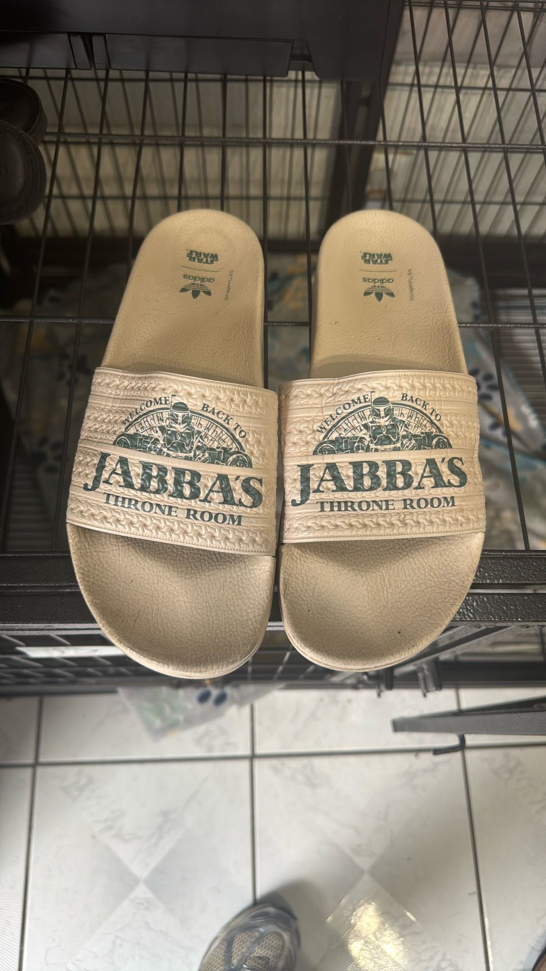 Adidas Jabba The Hutt Slides