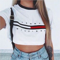 GOOD CONDITION TOMMY HILFIGER CROP TOP