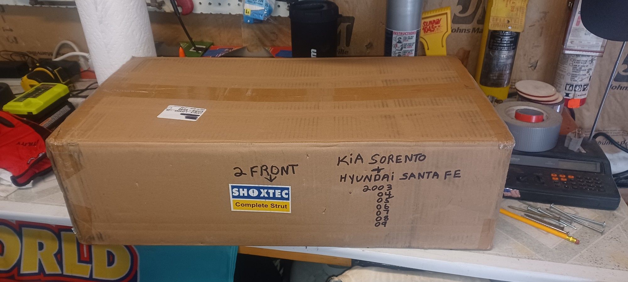 2 New Front Struts In unopened box