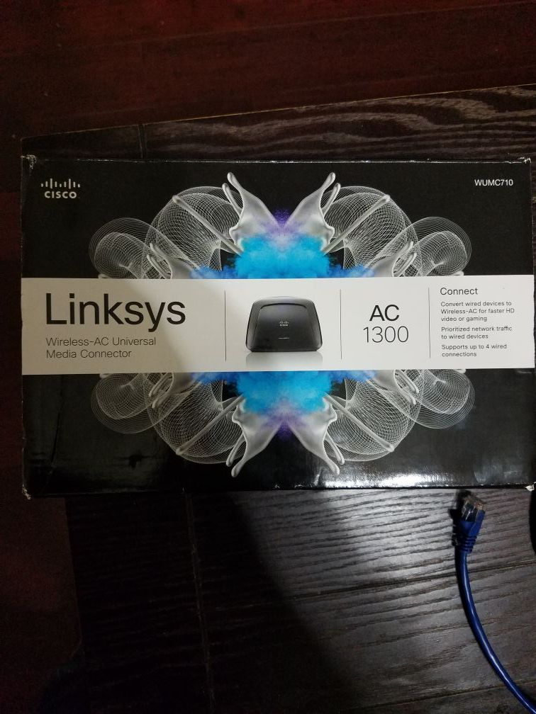 Linksys AC1300 media bridge