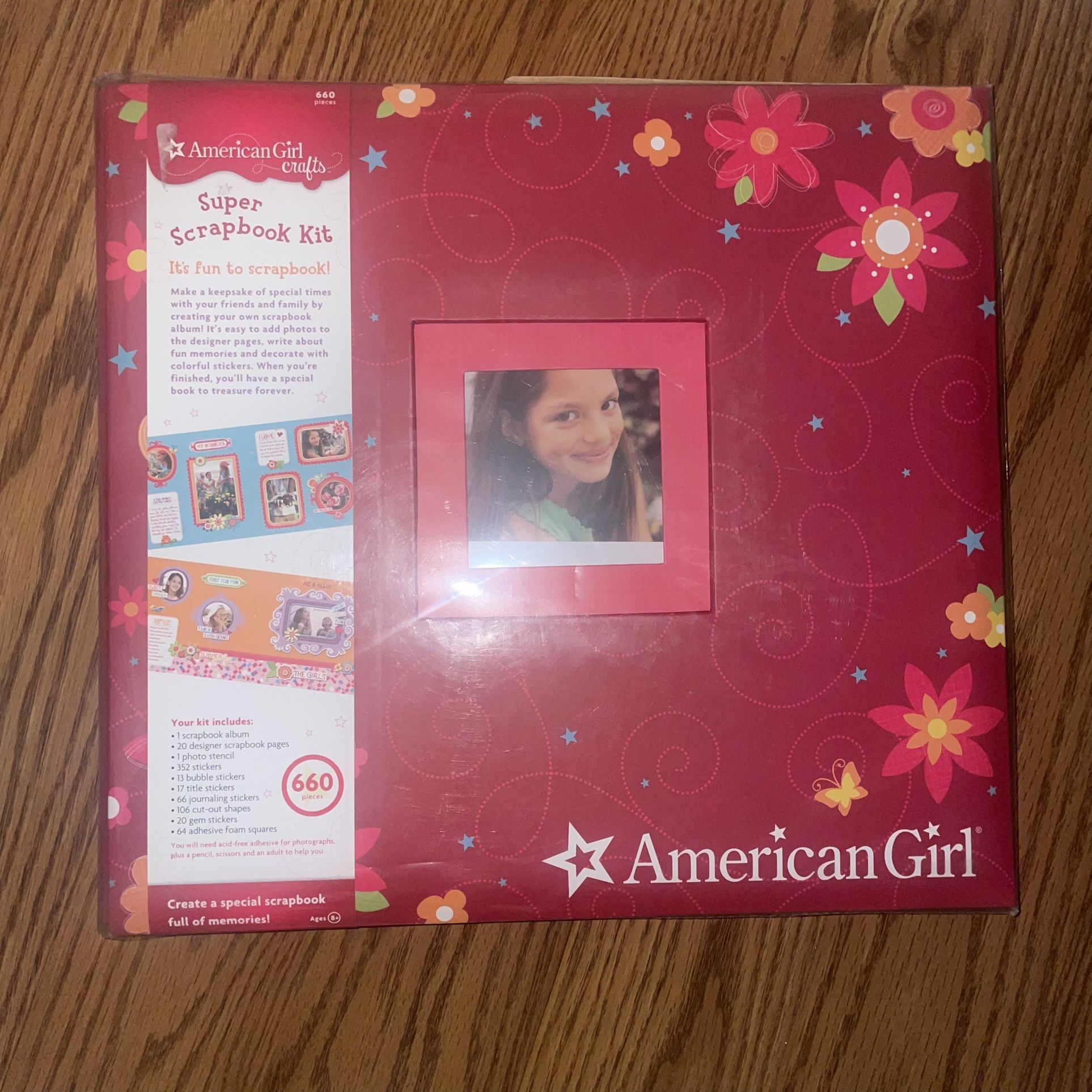 American Girl Super Scrapbook Kit 660 Pieces New