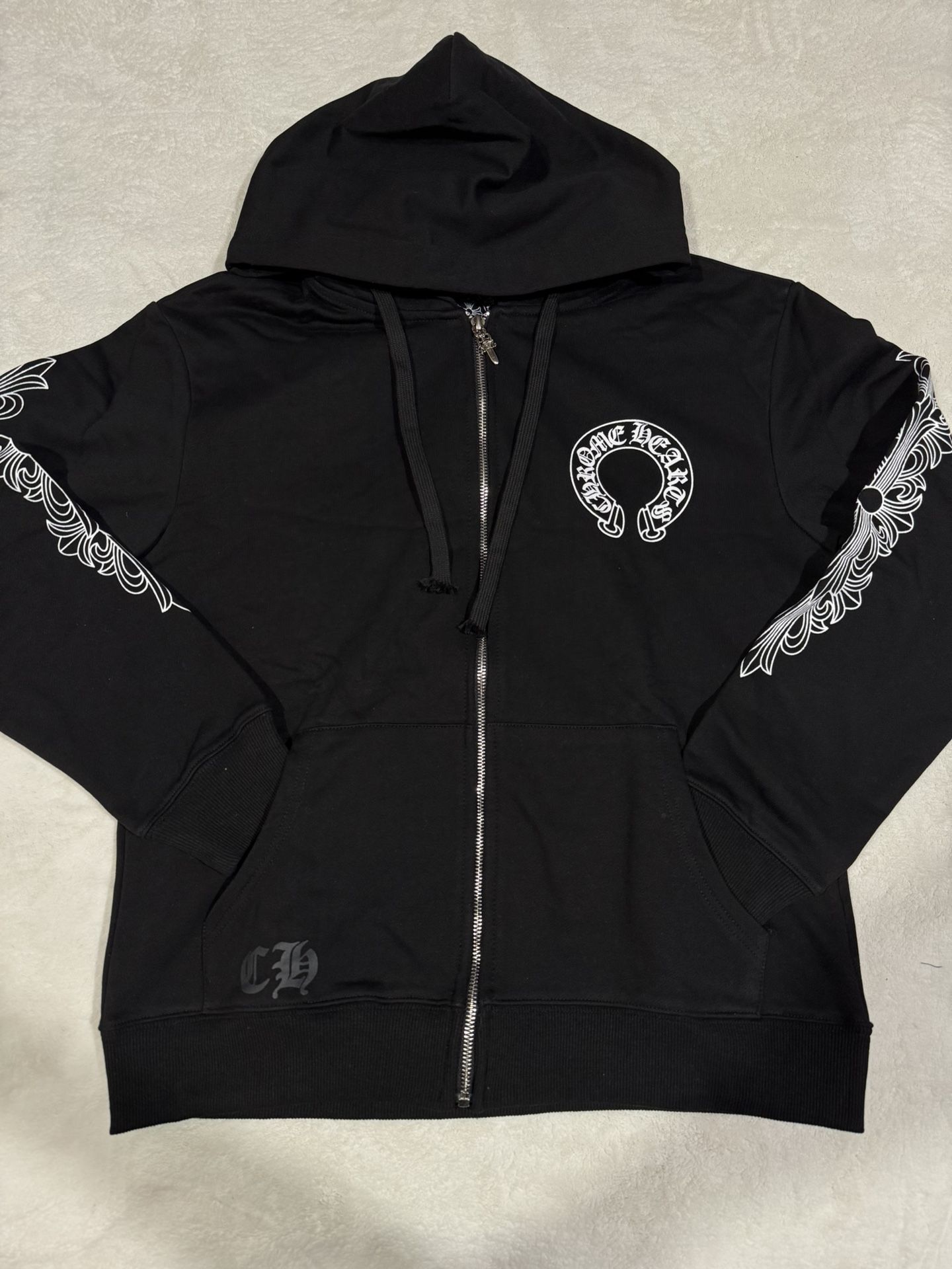 Chrome Hearts horsheshoe zip up