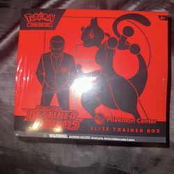 Pokemon Destined Rivals ETB Pokemon Center