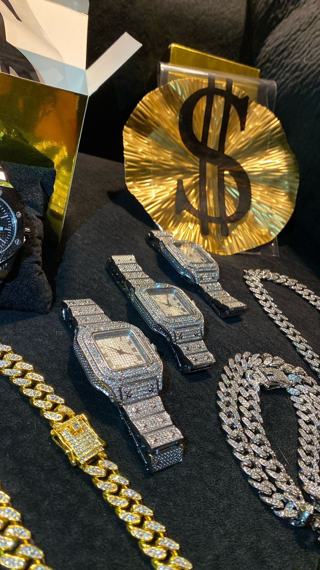One Manifest Money, Time Piece, Austrian Lab Diamonds Two For 100 Or 60 Each 