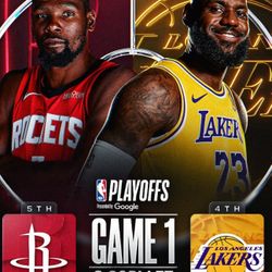 Lakers Vs Rockets - Gm1 Hg1