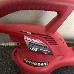 Electric Homelite Leaf Blower – 2 Speed + Extension Cord Included