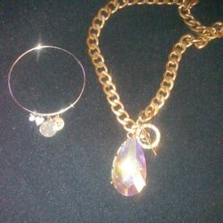 CHAIN AND BRACELET 