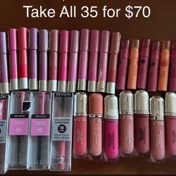 Revlon Lipcolor / Lipsticks 💋 Take All 35 Pcs For $70