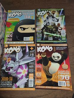 Vintage Kono Magazines (8 of them)
