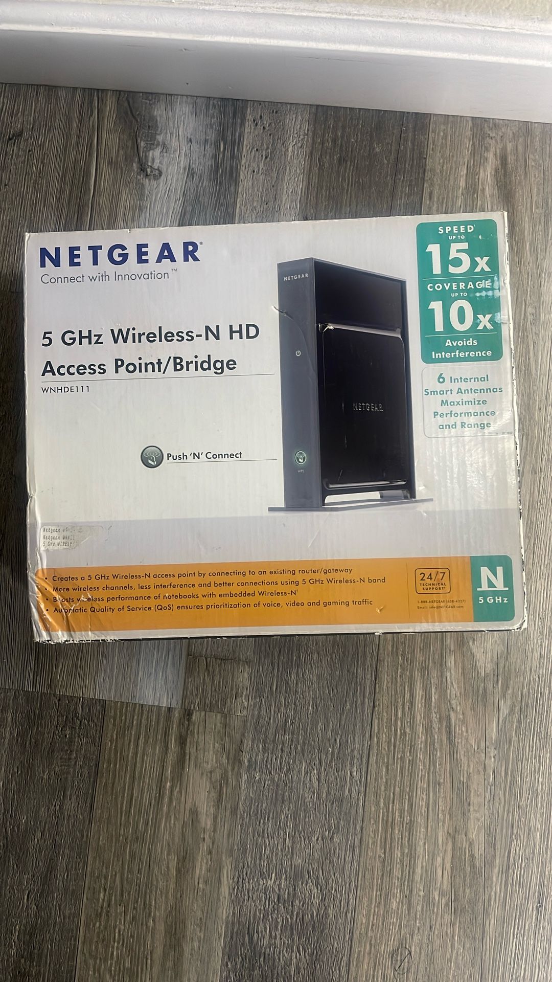 NETGEAR 5 GHz Wireless-N HD Access Point/ Bridge