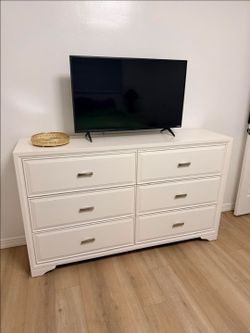 Bedroom dresser and end table set new