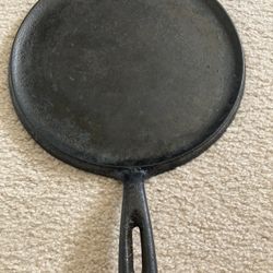 Vintage Cast Iron Griddle 