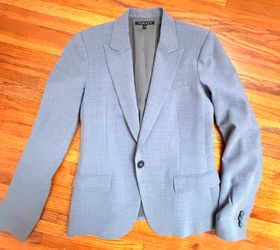 Theory Brand Gray Blue Blazer