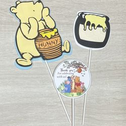 Winnie The Pooh/ Winnie Centerpieces Stick