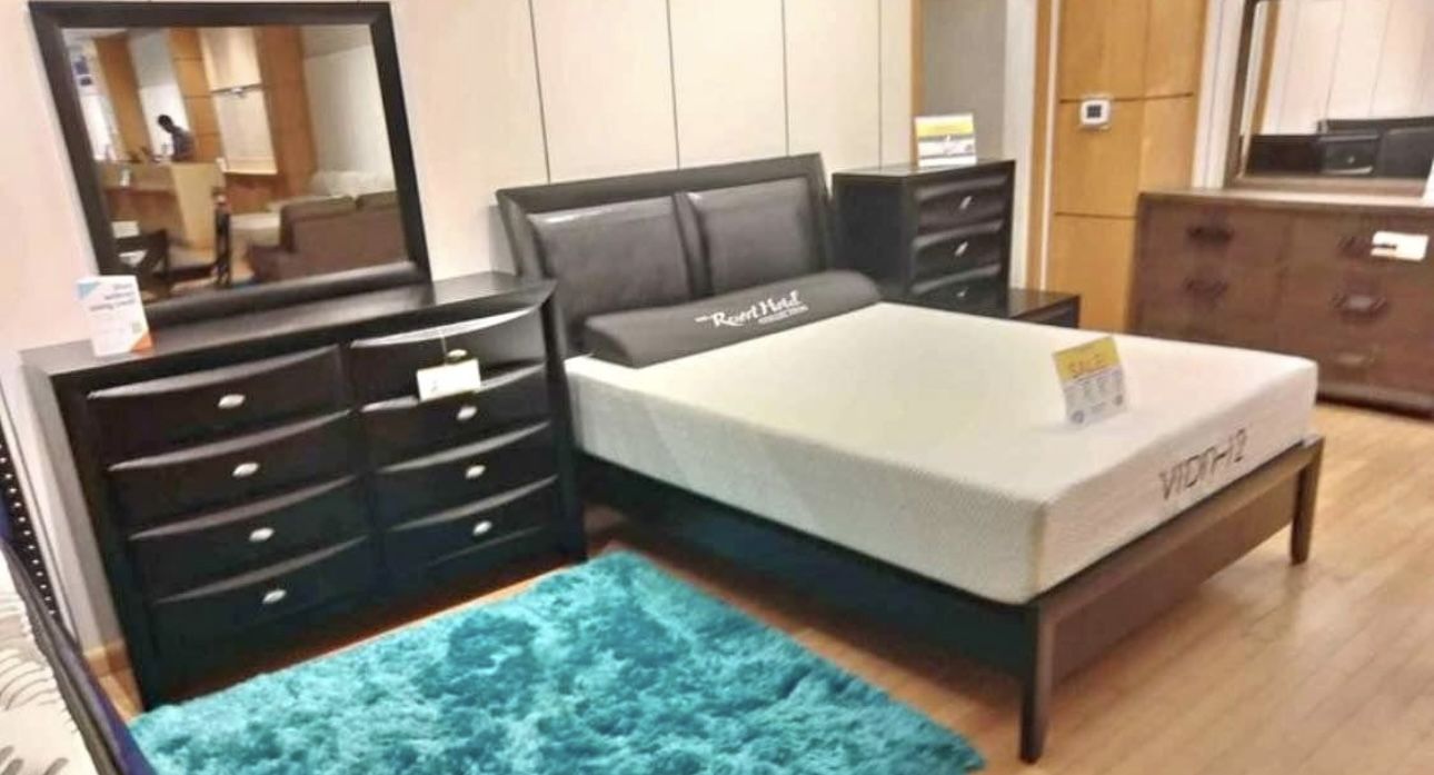 The Emily Black Bedroom Starting At $599