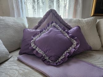 PURPLE PILLOWS