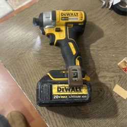 20vmax DEWALT Brushless Drill / 3hr Battery 