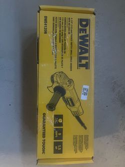 DeWalt grinder