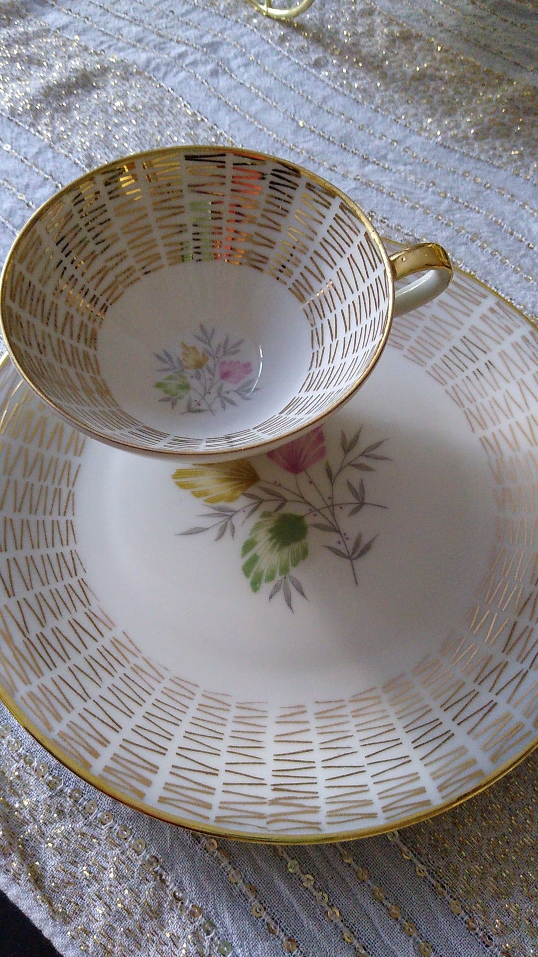 China tea cup/dessert plate