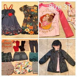 Girl Clothes 3/3T 
