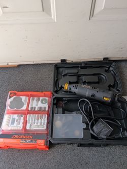 Rotary tool Duramax plus 1 accessories kit Jorgensen $30