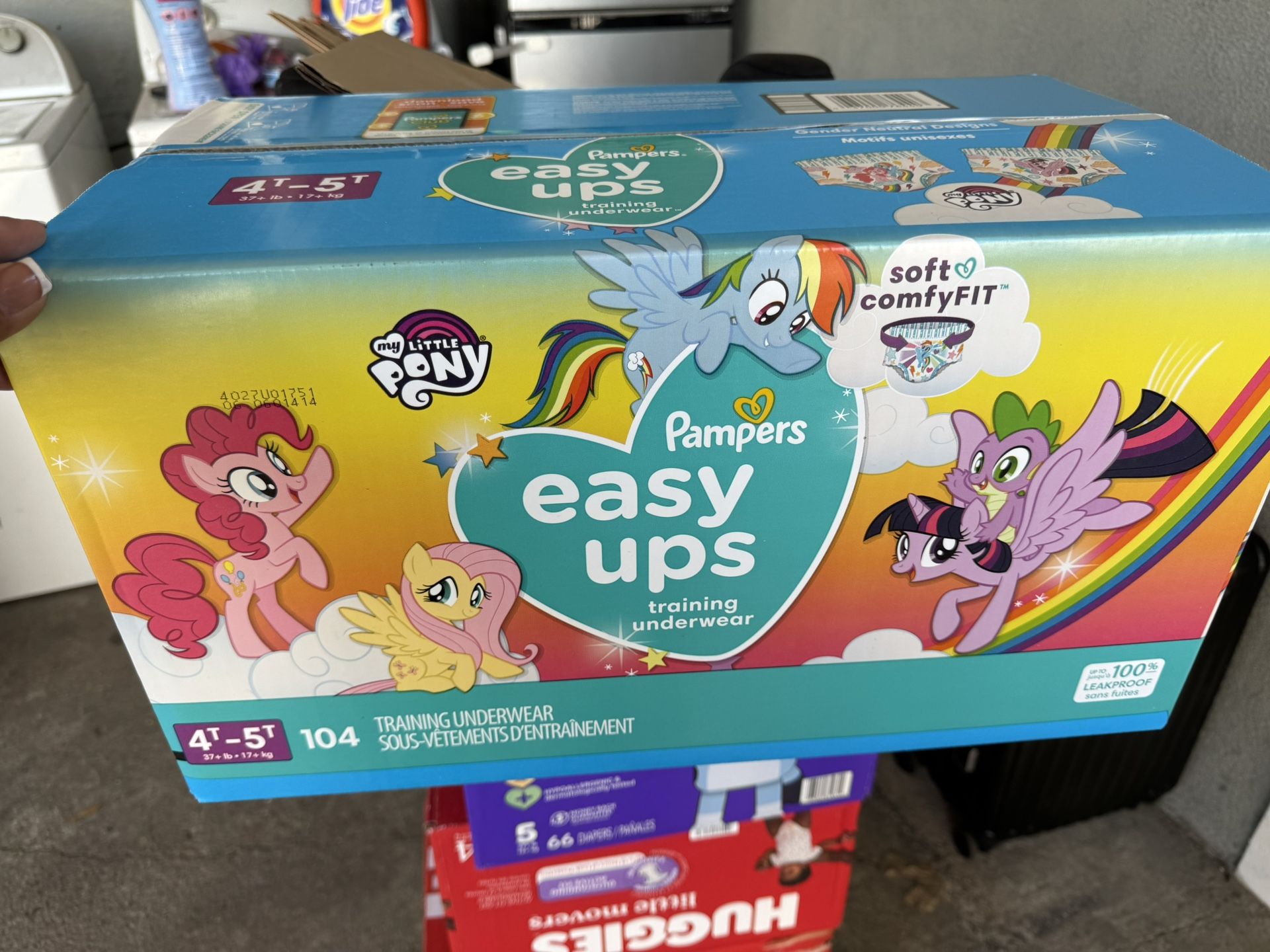 Pamper Easy Ups 4-5 T