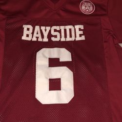 AC Slater(From Saved By The Bell)Bayside High School Throwback Vintage Football Jersey SUPER RARE