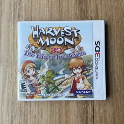Nintendo 3DS Harvest Moon 3D the tale of two tewns tested and working !