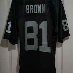 Oakland Raiders Tim Brown NFL Pro Line Authentic Throwback Jersey 
