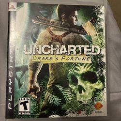 PS3-Uncharted Drake’s  Fortune 