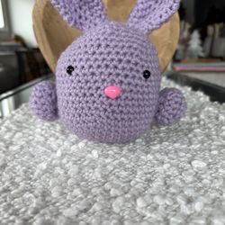 Crochet Bunny squish, Handmade